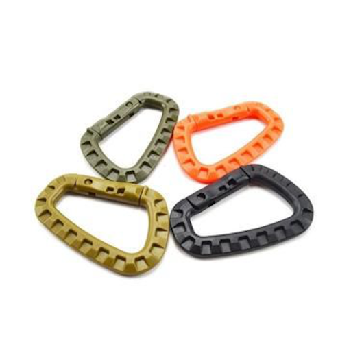 [A-A2-16864] Mousqueton plastique LINK orange