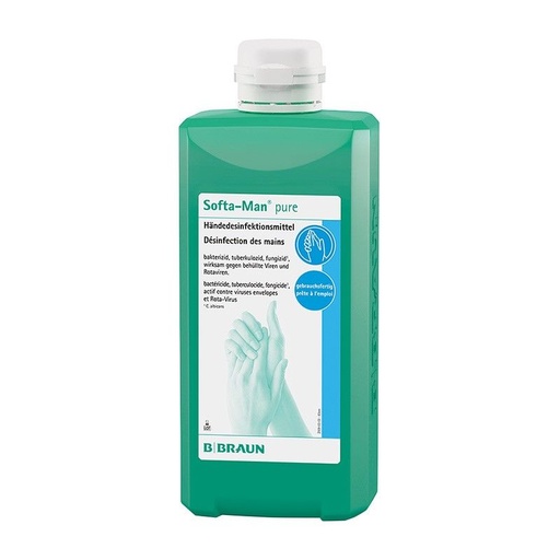 [3524] Désinfectant pour les mains Softa-Man® pure, 500ml