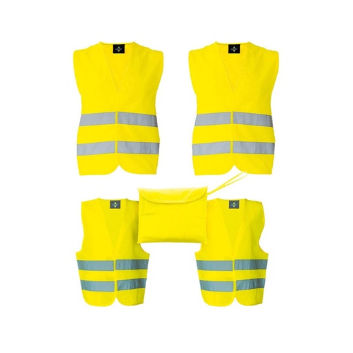 [KO-FP100-G] Gilet de sécurité Korntex Family-Pack Jaune