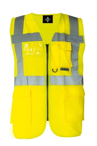 [KO-KXMF-G-XL] Gilet multifonctionnel Korntex jaune / XL