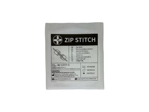 [ZIP_STITCH] Sutures adhésives RhinoRescue, 3 pack