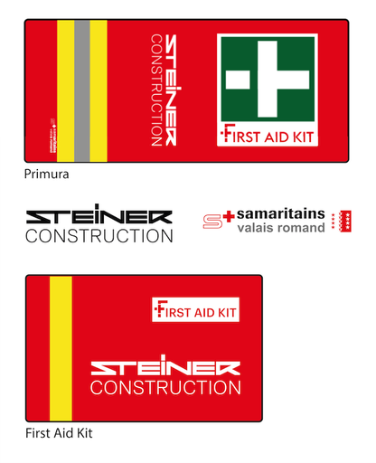 [LOT_SteinerConstruction_2024] Lot de trousses Steiner Construction SA (First Aid kit et Primura)