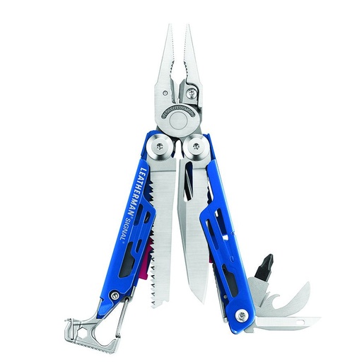 [832741] Multitool Leatherman SIGNAL Cobalt + Holster nylon black