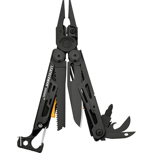 [832586] Multitool Leatherman SIGNAL BLACK + Holster nylon black