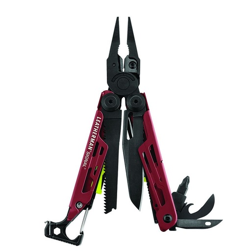 [832745] Multitool Leatherman SIGNAL Crimson+ Holster nylon black