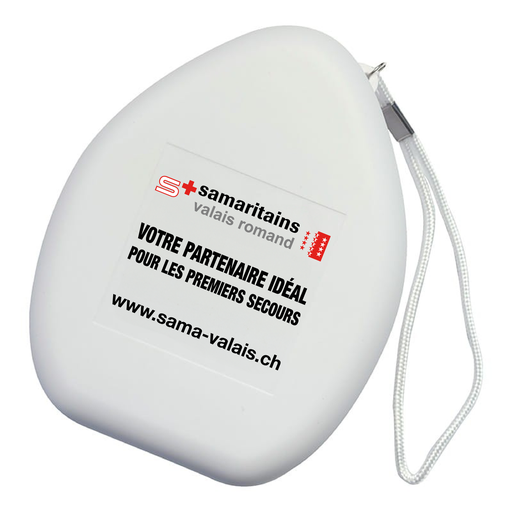[A1053_60x] Masque de poche CPR personnalisé, 60 pièces