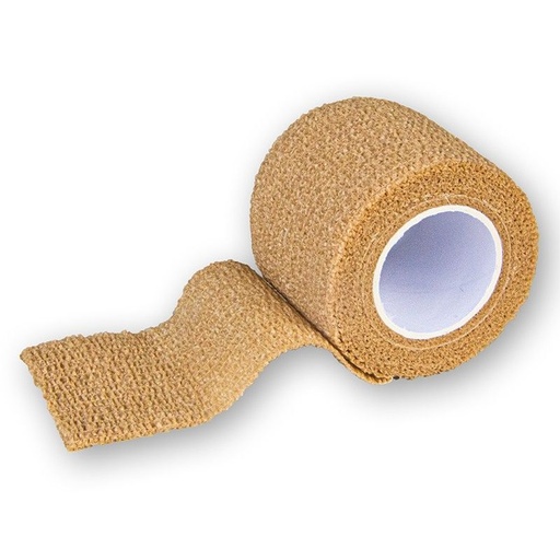 [TIN-4BG-2602] TI-Flex, bande de fixation cohésive, beige, 4 cm x 2 m