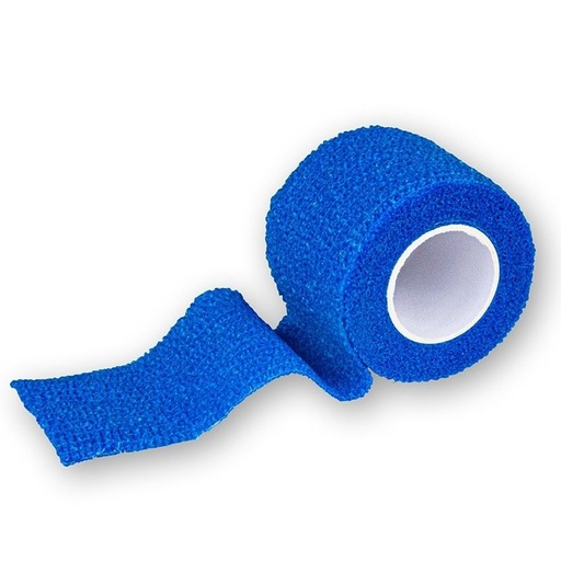 [TIN-4BL-2602] TI-Flex, bande de fixation cohésive, bleue, 4 cm x 2 m