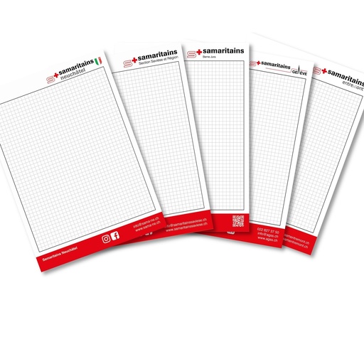 [0] Bloc-notes A5 personnalisés, 500 pièces