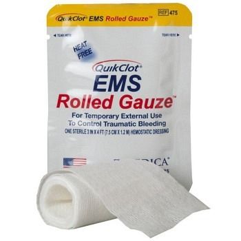 [475] QuikClot EMS Rolled Gauze