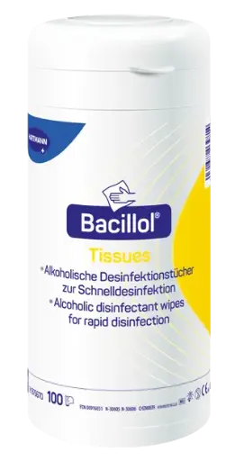 [980503] Bacillol® Tissues 100 lingettes distributeur