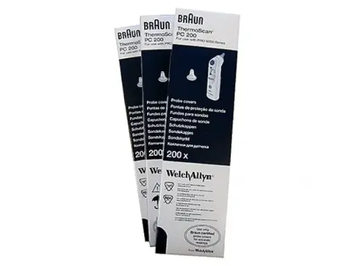 [E306000800-200] Couvre-sondes à usage unique pour Braun ThermoScan® 7 IRT652 et Pro 6000