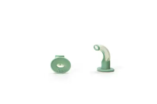 [1000035] Canule de Guedel Monobloc, vert clair, taille 000, ISO 3.5