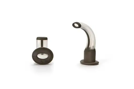 [1111065] Canule de Guedel monobloc, brun, taille 1, ISO 6.5