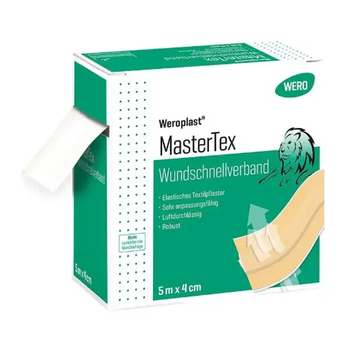 [150270] Pansement rapide Weroplast® MasterTex, 5 m x 4 cm