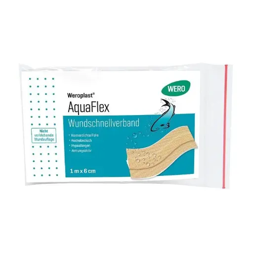 [170260] Pansement rapide Weroplast® AquaFlex, 1 m x 6 cm