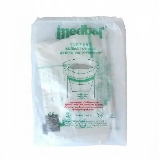[GIBARF] Pochette graduée à urine ou vomi GIBARF | Medbar, 1 pièce