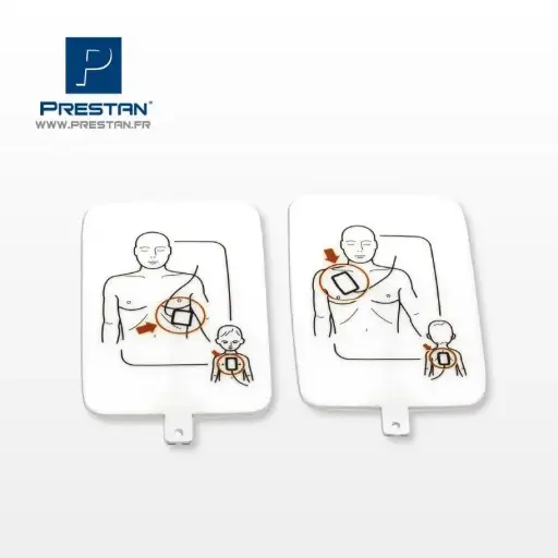 [PP-UTPAD-1] Electrodes pour AED UltraTrainer Prestan