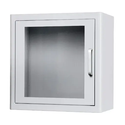 [60.112] Armoire d'intérieur ARKY blanche avec signal sonore pour défibrillateur