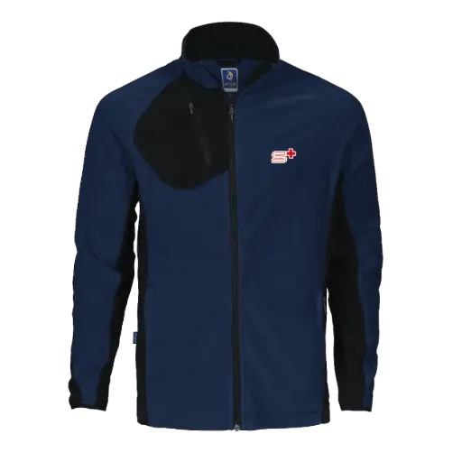 [642326] Veste polaire femme, bleu marine S+