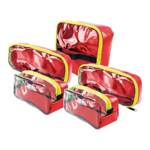 [HT03-RPL1-C-SET-R] Set poches module/intérieure AEROcase®, bâche, rouge