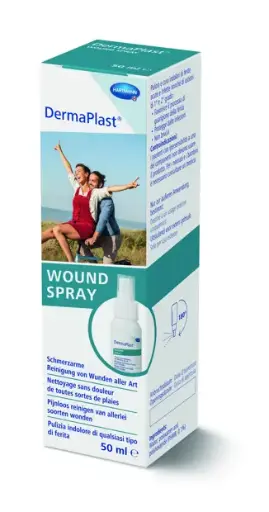 [531040] Spray pour le nettoyage des plaies DermaPlast® Wound 50ml