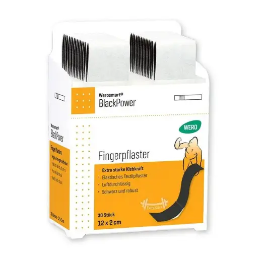 [160717] Pansement de doigts Werosmart® PowerTex, 12 x 2 cm, 30 pces. Pansement de doigts Werosmart® PowerTex, 12 x 2 cm, 30 pces.