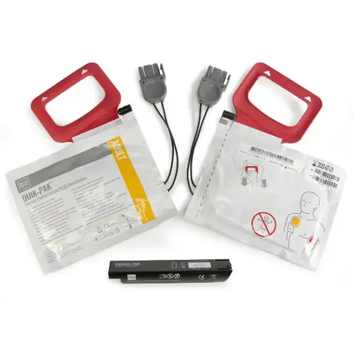 [11403-000001] Batterie et électrodes Charge-Pak XL Lifepak CR+