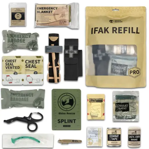 [TJTK301] Kit Trauma RhinoRescue 17 pièces